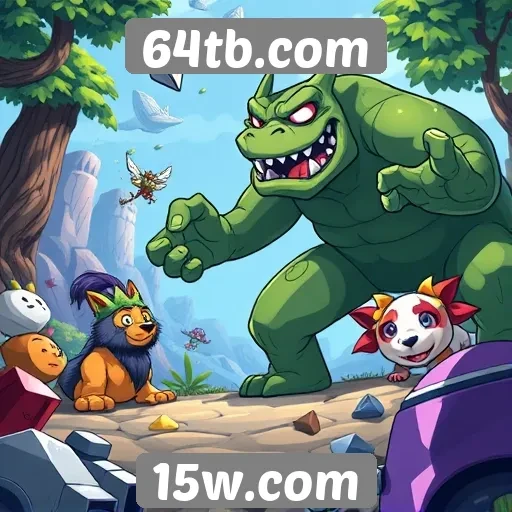 Exploração dos jogos mais populares no 64tb.com